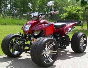 250 ccm Quad mit 14 Zoll Felgen